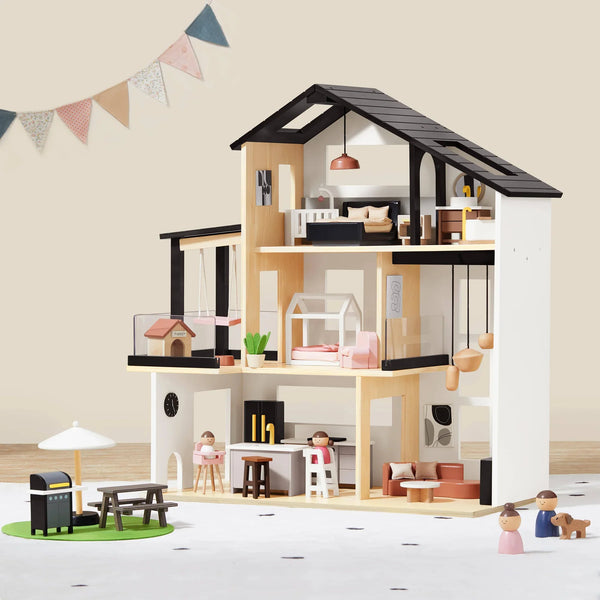 tiny-land®-modern-family-dollhouse-Tiny Land-Sophia's Style-Dollhouse-1